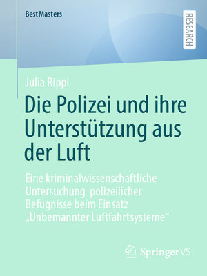 cover image of Die Polizei und ihre Unterstützung aus der Luft